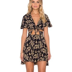 Blue Life Lovestruck Dress Cut Out xs